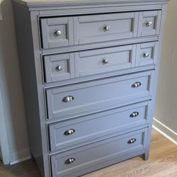 Purple Gray Dresser