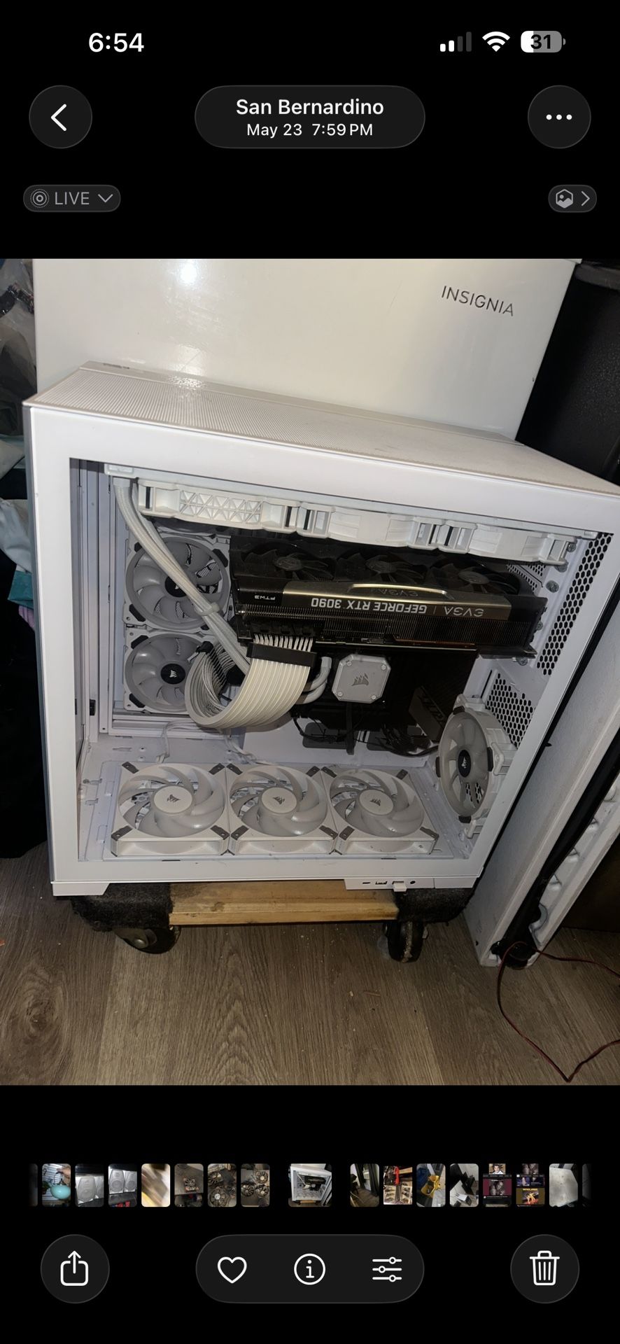 Gaming Pc Desktop Corsair Very Powerful RGB