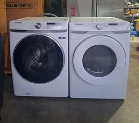 Samsung Electric Washer And Dryer