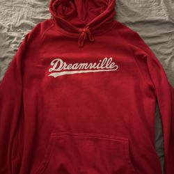 Red Dreamville Hoodie Medium 