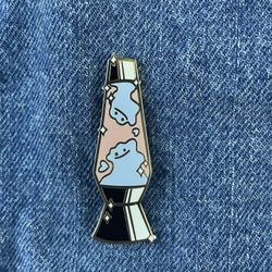 Ditto Lava Lamp Enamel Pin 