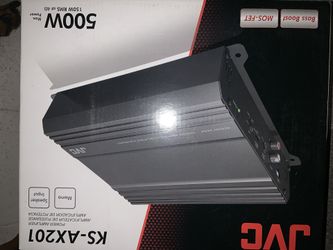 Jvc 500 watt amplifier. New^^
