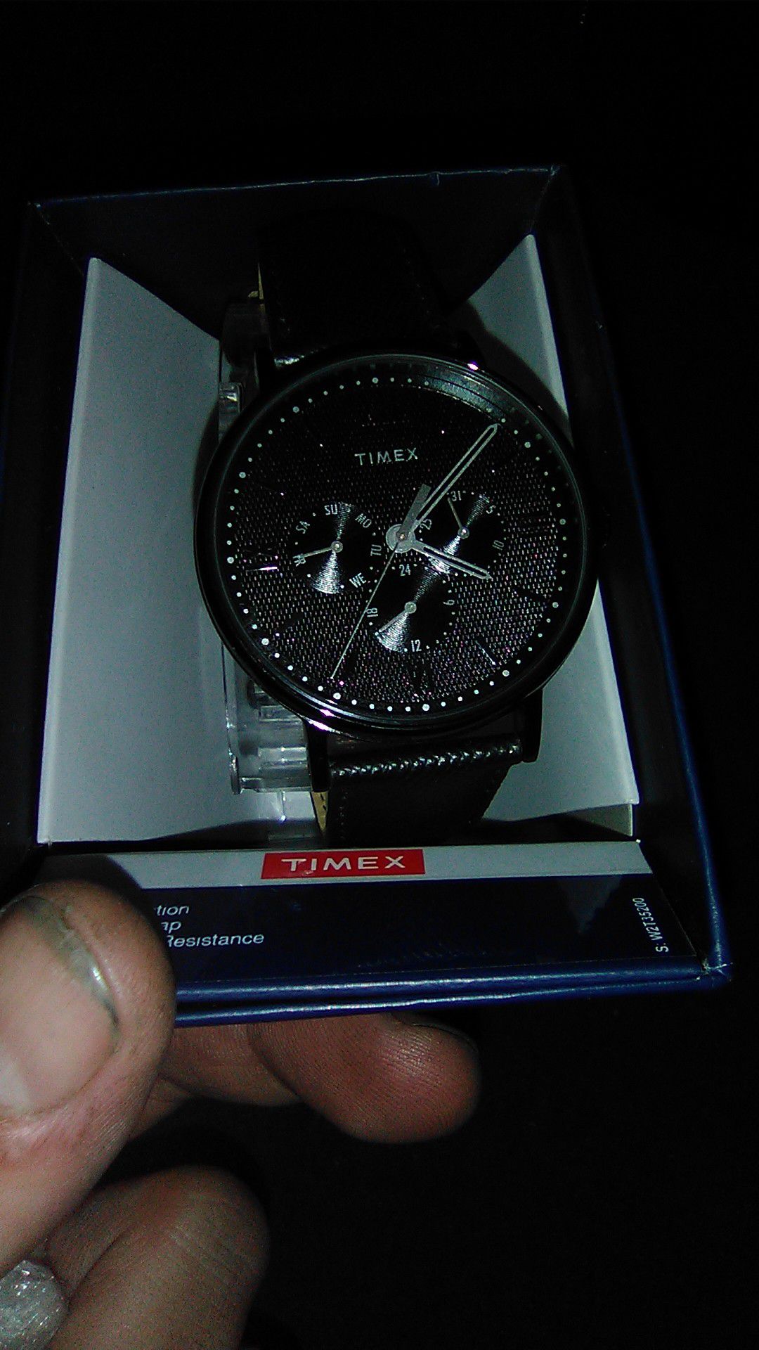 Brand New Timex men's all black