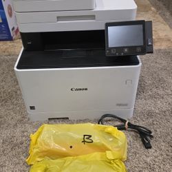 Canon Laser Printer - Working Condition W 2 New Black Toners, Color Toners Streak, Black OK 