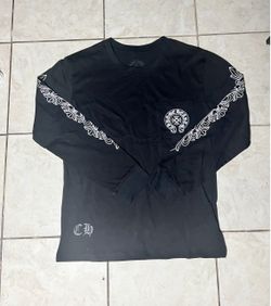 Chrome Hearts Black Long Sleeve T-Shirt