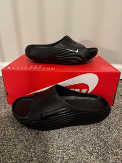Nike ReactX Rejuven8 Triple Black Slide Men’s Size 11 (SKU: HV4479-001)
