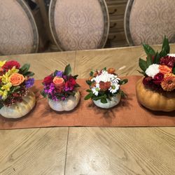 Real Pumpkin Arrangements Available !🤎