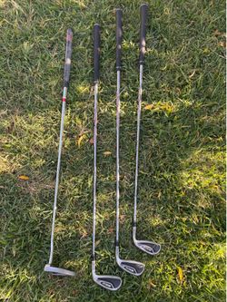 Adams Golf Idea Hybrid iron 7, 8, 9 & putter RH right hand golf clubs