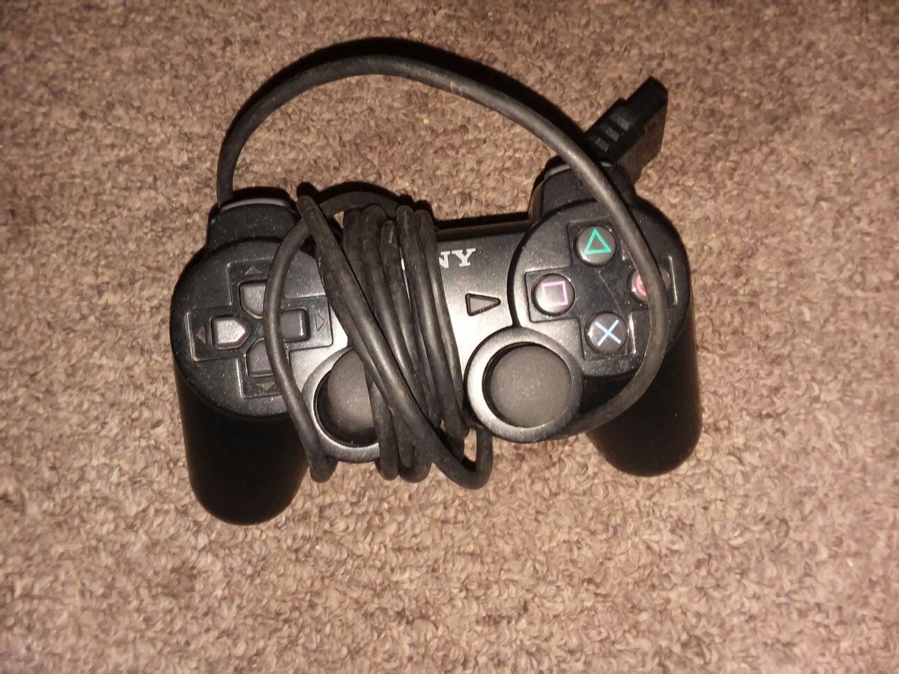 PlayStation2 Dual-Shock PS2 Wired Replacement Generic Controller Gamepad