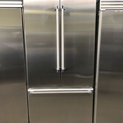 Thermador 36” Stainless Steel Built In French Door Refrigerator 