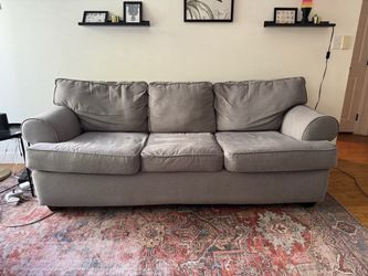 Free couch sofa hide a bed pullout queen size