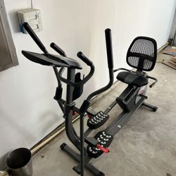 Eleptical And Bike Combo 