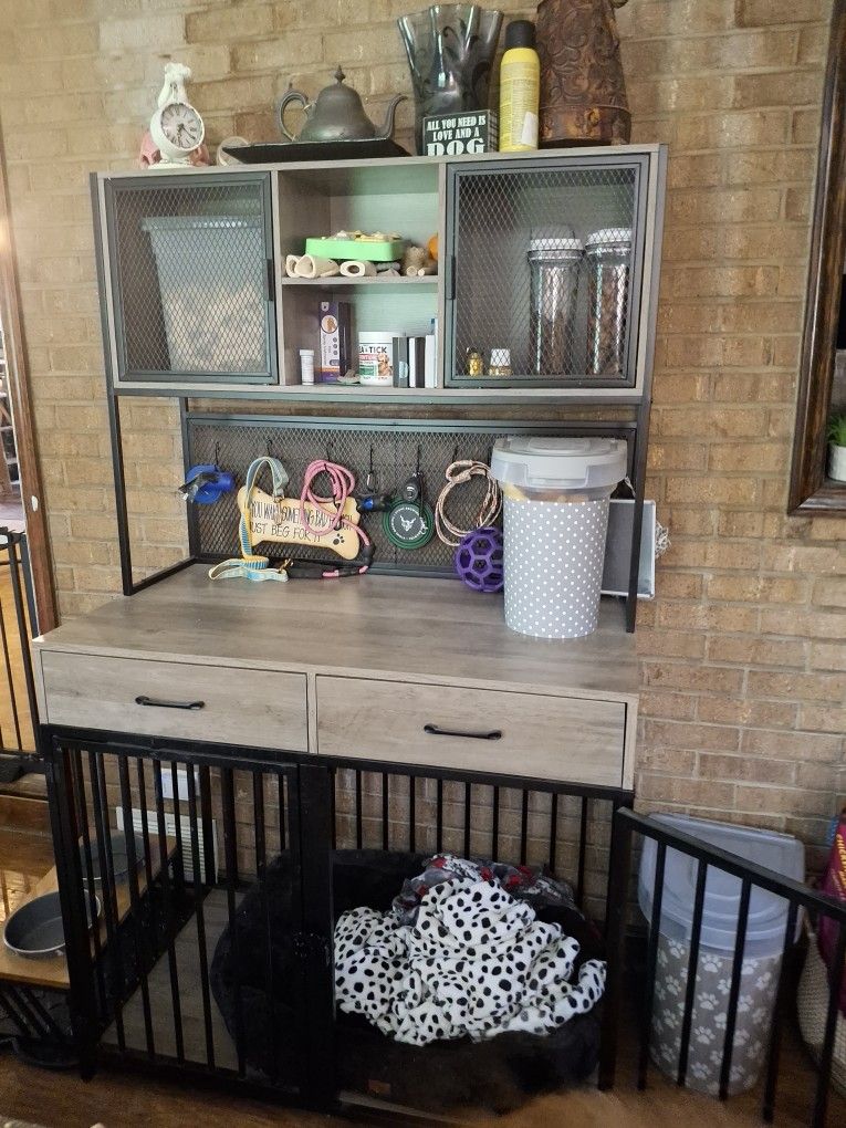 Large Dog Kennel And Storage Unit