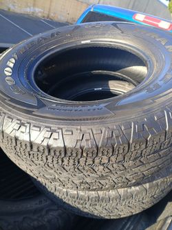 265/70R16 Goodyear Wrangler Tires (2)