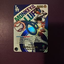 One Piece Dodgers Card