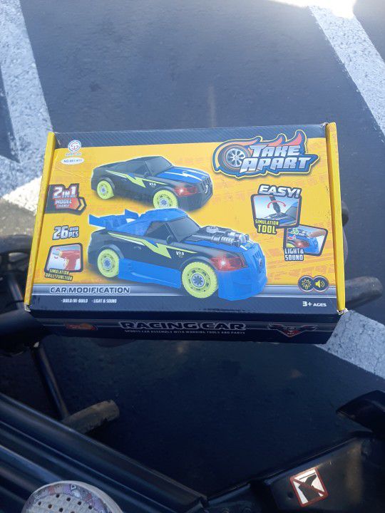 Take Apart Racing Car Toy