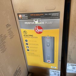 Water Heater With Installation $800