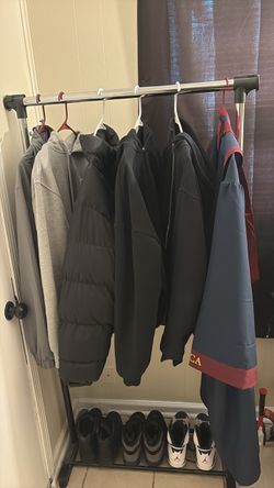 clothing / shoe rack