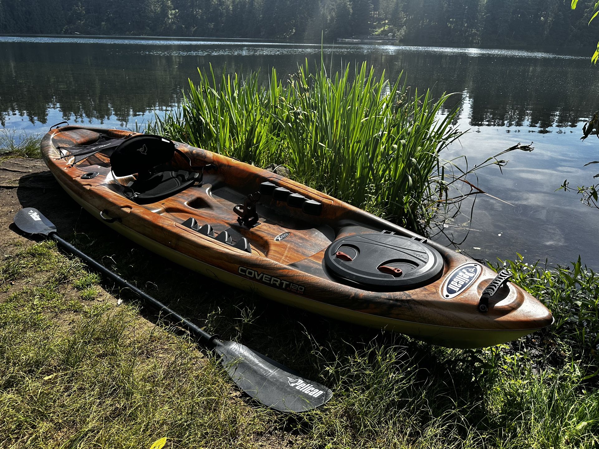Pelican Covert 120 Angler Fishing Kayak Kyak
