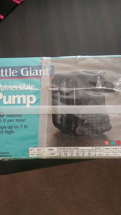 Submersible Water Pump
