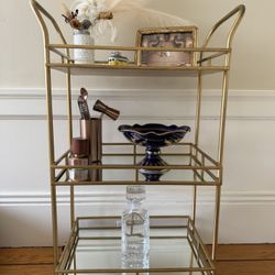 Gold Bar Cart