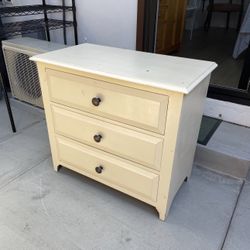 Solid Wood 3-drawer Chest
