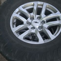 18 Inch Stock Silverado Wheels And Tires