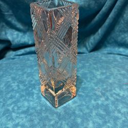 Vintage 1980 Fostoria Avon Vase