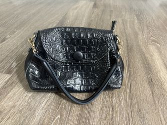 Black Leather Purse
