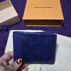Blue Louis Vuitton Wallet