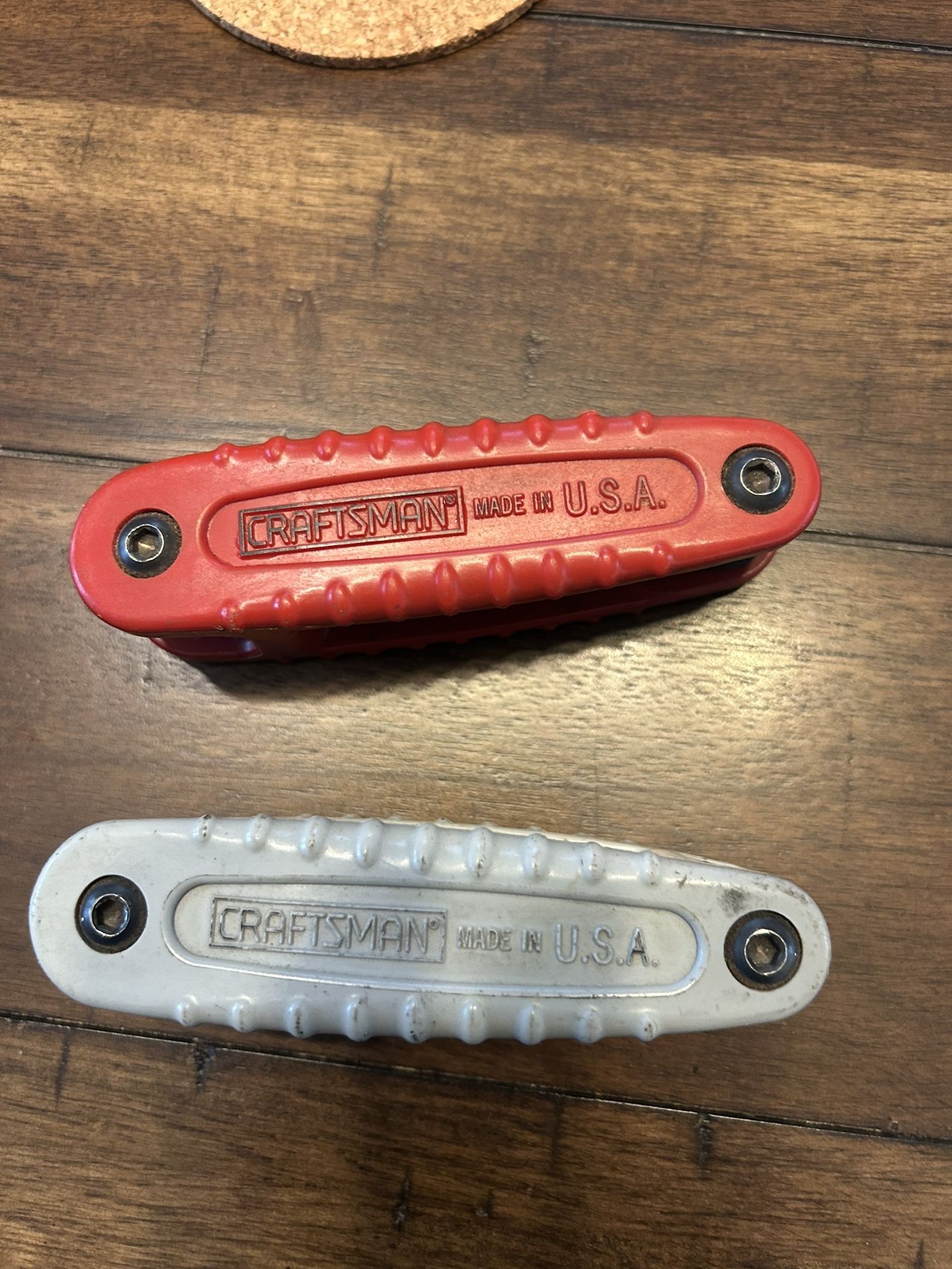 Two Craftsman 8 pc. Fold-up Hex Wrench Metric