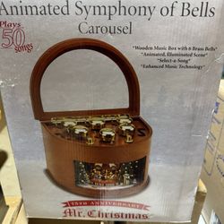 Mr. Christmas Bells Music Box