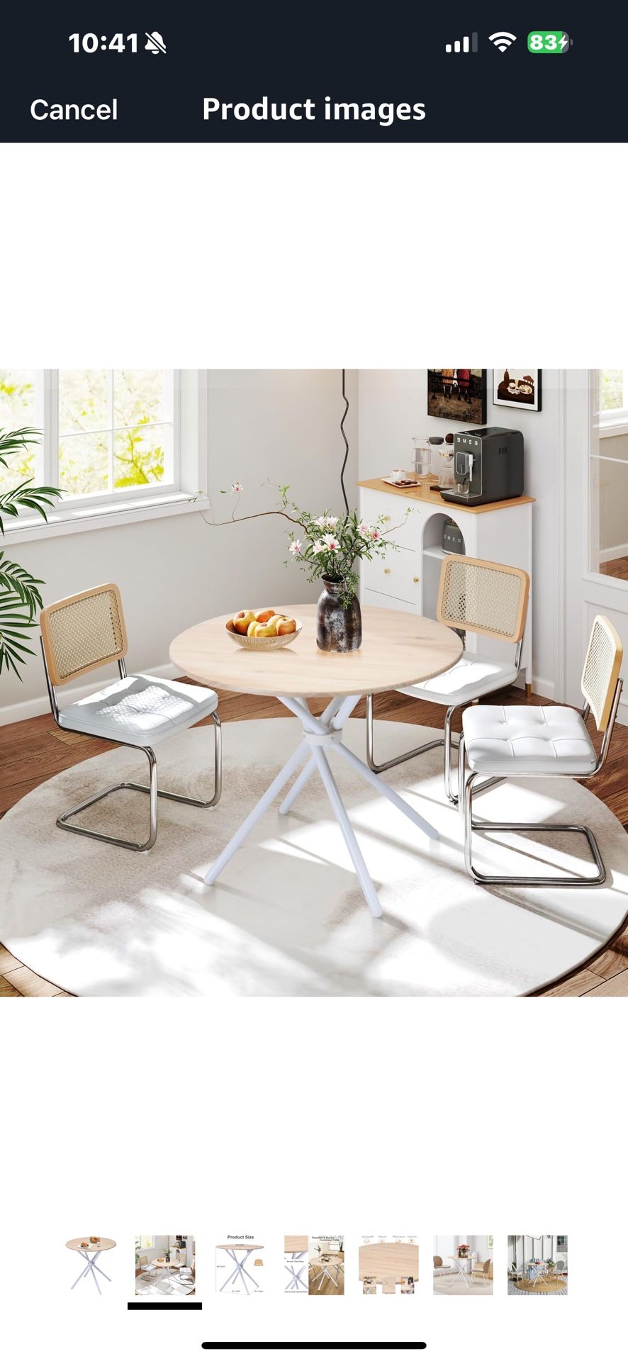 Round Dining Table