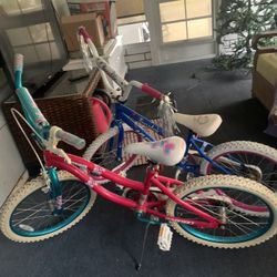 Girls 20” Bicycles 