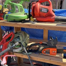 Assorted Landscaping and Gardening Maintenance Tools 
