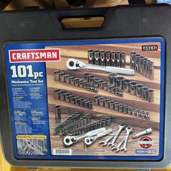 Craftsman Mechanics Took Set 101 Pieces 