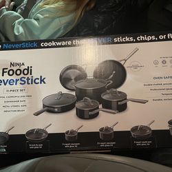 New Ninja Foodi Never stick 11 Piece Pots And Pans for Sale in