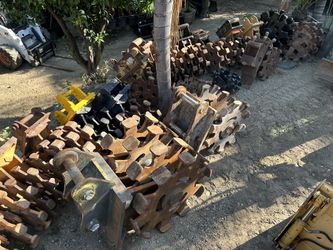 Compaction Wheels Mini Excavator Backhoe 