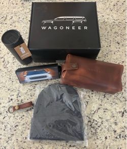 Jeep Wagoneer New Owner Gift Box Set - Brand New- Beanie Speaker Tumbler Keychain