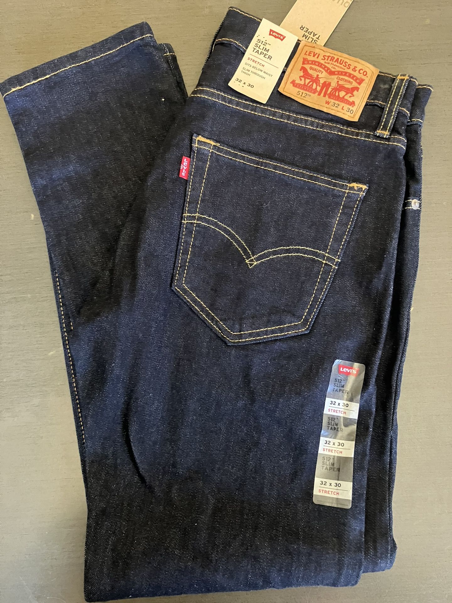 New Levi’s 512 Slim Taper 32x30