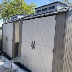 SEVEN (7) STORAGE SHEDS FOR SALE
