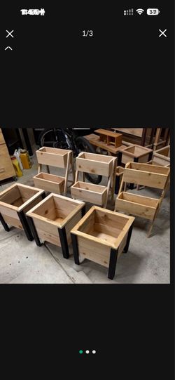 NEW cedar planters