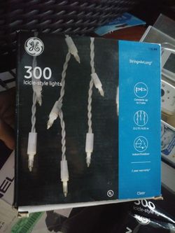 300 icicle style lights