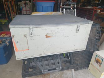 Military Metal Storage "Cruise" Box