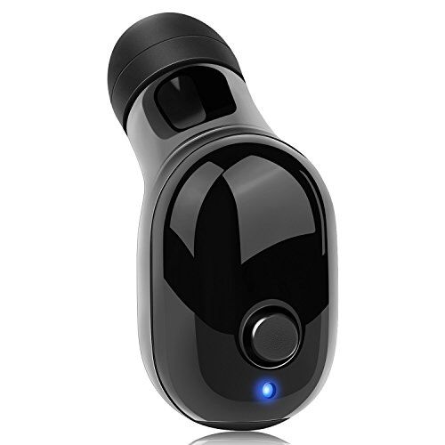 Wireless Bluetooth Earbud,Single Headphone Waterproof Comfortable Stereo Earphone（6 Hours 100ft） Built-in Mic Water-Resistant for iPhone 8 X Samsung