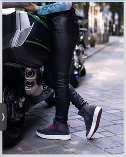 Motorcycle Shoes for Men & Women, CE Certified Riding Boots, Size 43/44