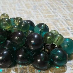 Vintage Glass Grapes