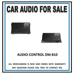 Audio control DMX 810