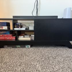 Black TV Stand 