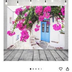 5 Backdrop Mama Mia Theme 